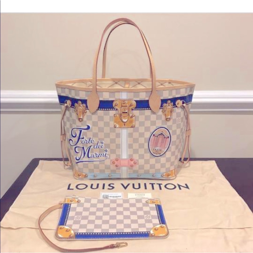 Neverful  Forte Dei Marmi Mm. Damier Azur